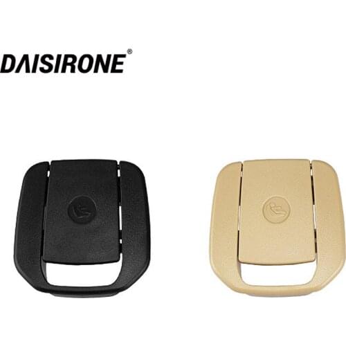 Car Rear Seat Hook ISOFIX Cover Child Restraint Assembly for BMW X1 E84 3 Series E90/F30 1 Series E87 Black / Beige