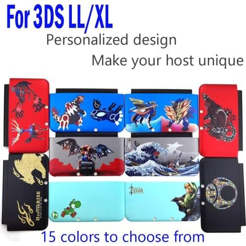 NEW DIY 15 Colors Console Case Housing For Nintend 3DS LL/XL Console Case Housing