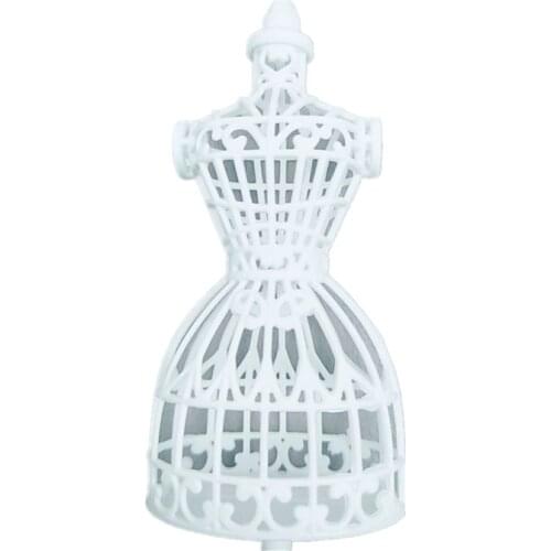 Mannequin Hollow Model Hanger Stand Rack Holder for Dolls Girls Fantasy Doll Display Holder Dress Clothes Gown