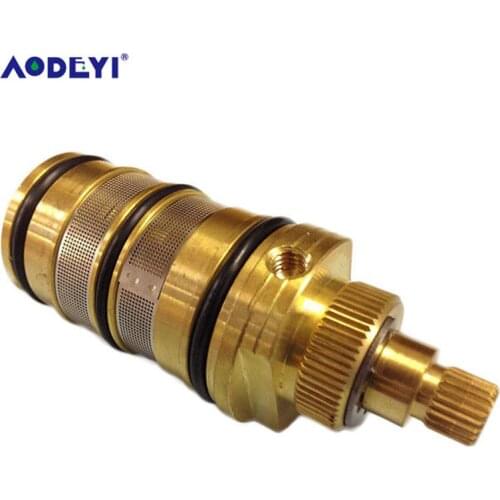 AODEYI Thermostatic Valve Spool Copper Faucet Cartridge Bath Mixer Tap Shower Mixing Valve Adjust The Mixing Water Temperature