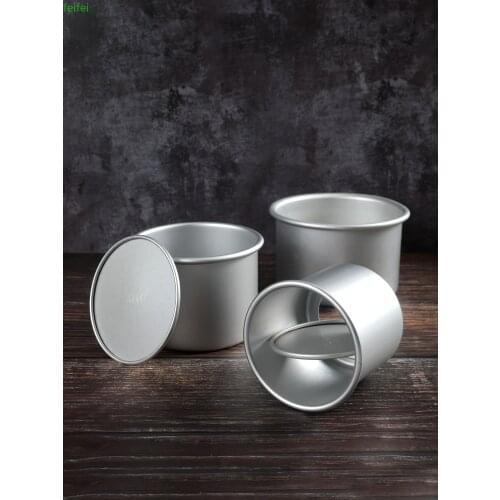 Heig htened chiffon Cake Mould Deepened Anode Live Bottom Mold Home Oven Baking Tool Cylindrical Cake Baking Tray Bakery Tools