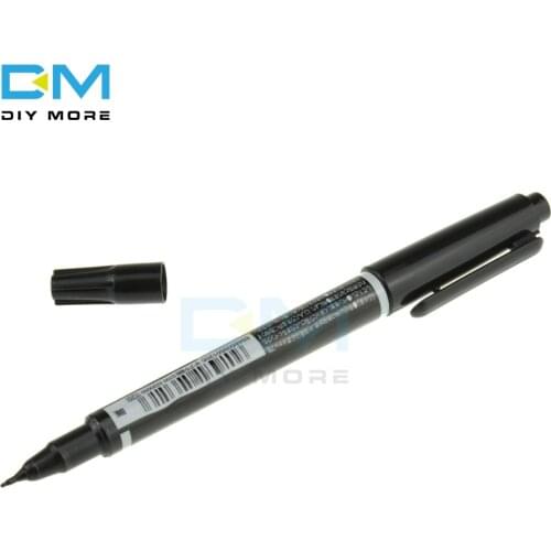 1PCS CCL Anti-etching PCB Circuit Board Ink Marker Double Pen For DIY PCB Repair CCL Printed Circuit Diagram Pen