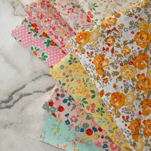 140x100cm Spring Summer Cotton Super Dense Poplin Sewing Fabric Making WomenS Wear Dress Children Clothing Home Clothes Cloth