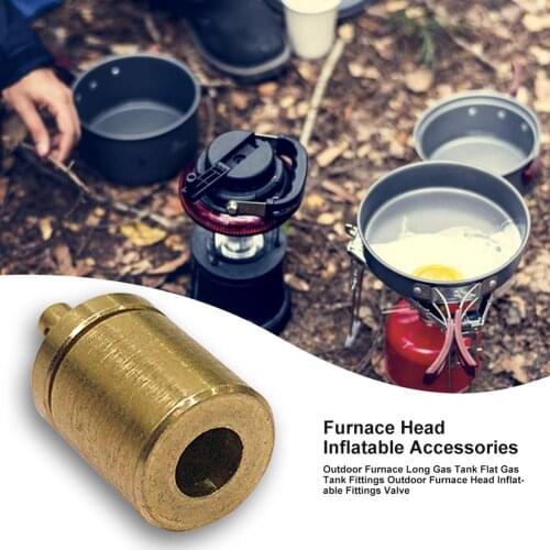 Gas Refill Adapter Suit Lightweight and Delicate Creative and Unique for Outdoor Hiking Camping Stove Inflate Butane Canister