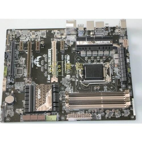 ASUS SABERTOOTH Z97 MARK 2 original motherboard LGA 1150 DDR3 32GB USB2.0 UBS3.0 HDMI Z97 desktop motherboard Free shipping