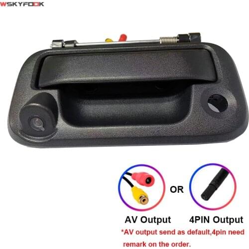 Car Trunk Handle Rear View Reverse Camera with Tailgate Handle for Ford F150 F250 F350 F450 F550 Pickup Truck