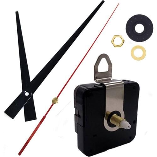 Quartz Clock Movement DIY Wall Clock Movement Silent Electronic Clock Movement with Metal Pointer Movement Set