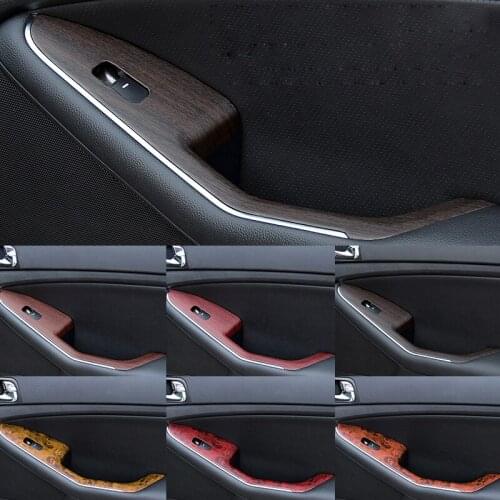 Decoration Sticker Car Interior Wooden Texture Wrap Decal Sheet Long Lasting Waterproof Film