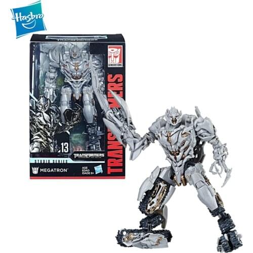Original Hasbro Transformers Studio Series 13 Voyager Class Movie 2 Megatron Anime Action Figure Model Toys Transformers Figure