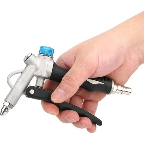 G1/4 Aluminum Alloy Industrial Air Duster Adjustable Pneumatic Dust Blow Gun Handheld Air Compressor Car Computer Cleaning Tool
