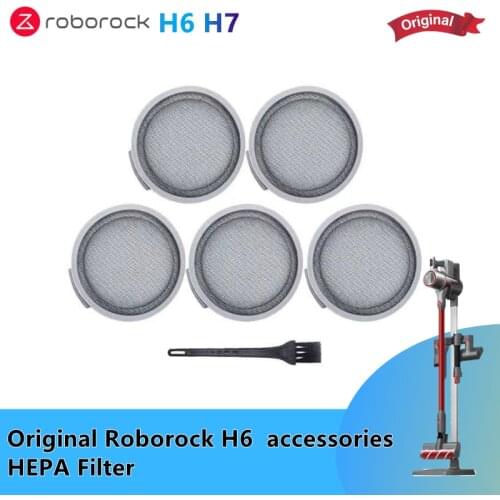 Original Roborock H6 H7 HEPA Filter for Roborock Handheld Cordless Vacuum Cleaner H6 Replacement Spare Parts HEPA Filter