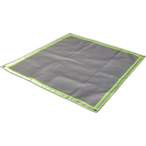 Ember Mat | 60" x 60" | Fire Pit Mat | Grill Mat | Protect Your Deck, Patio, Lawn or Campsite from Popping Embers