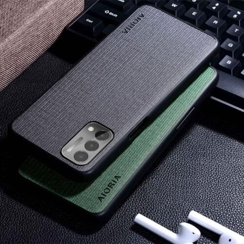 Fabric Texture Case for OnePlus Nord N200 5G Simple Concise Style Soft Back Cover Coque for OnePlus Nord N200 5G Case funda cape