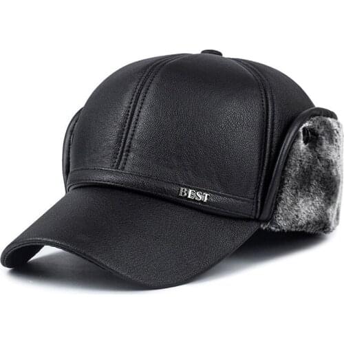 WDJWQYWZR Men's Leather Baseball Caps China