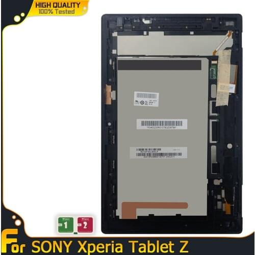 LCD Display 10.1" Sony Xperia Tablet Z SGP311 SGP31 Touch Screen Digitizer Sensors Assembly Replacement Parts For Sony Tablet Z