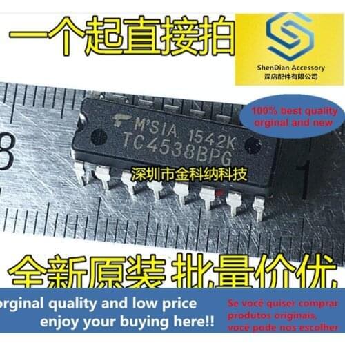 10pcs only orginal new logic chip TC4538BPG TC4538BP DIP16 imports