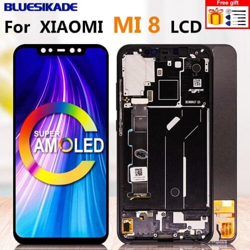 6.21" For Xiaomi Mi 8 LCD Display Touch Screen Digitizer For Xiaomi Mi 8 LCD M1803E1A Display Replacement Assembly Parts