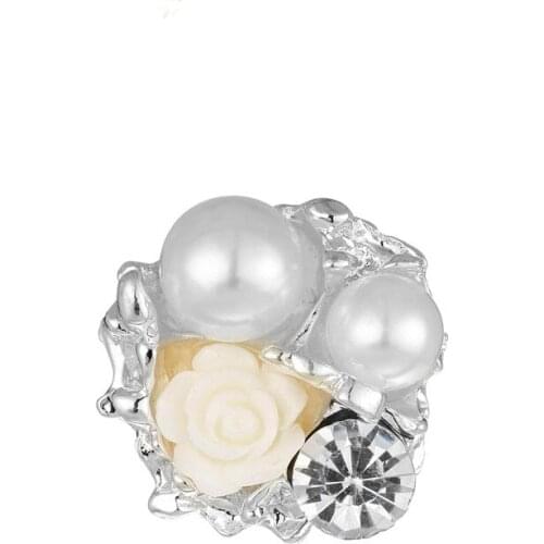 Diamond 24mm rhinestone button Free shipping flatback flower for DIY craft wedding party Accessories 100PCS/Lot(BTN-5395)