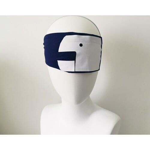 Anime SK8 the Infinity Reki Kyan Cosplay Headband Props Dark Blue Headwear SK Eight Role Play Accessories Cotton Sports Headband