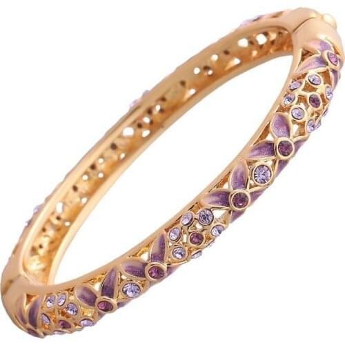 Authentic Cloisonne Bracelet female gilded Bracelet Japanese and Korean crystal jewelry fashion accessories wholesale