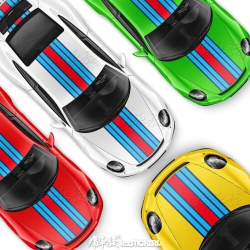 Car stickers FOR Porsche 991 GT3 car body appearance personalized custom fashion sports special decals
