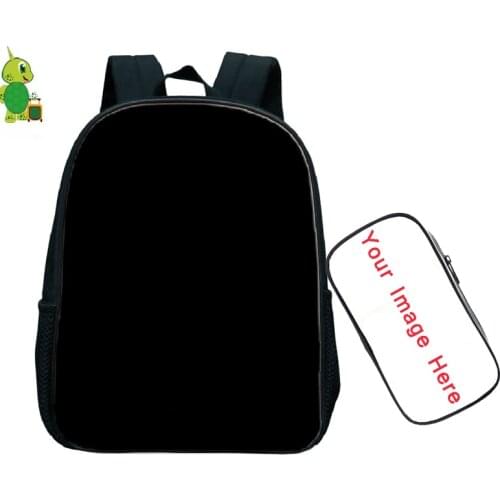 12 Inch Custom Schoolbag Sets School Backpack Kids 3d Bags Travel Shoulder Bag Boy Girl Bagpack Baby Bags for School Sac A Dos