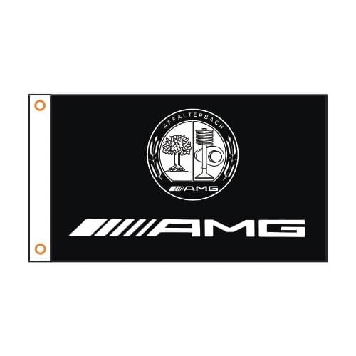 Custom flag car IIM logo banner 3x5ft 100% Polyester 012