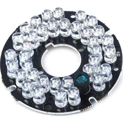 90 degrees CCTV Accessories infrared light 36 Grain IR LED board for Surveillance cameras night vision diameter 53mm