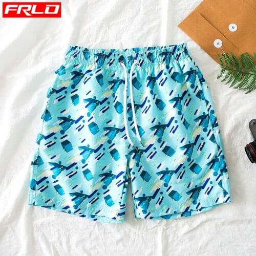 2020 New Men Beach Shorts Summer 3XL Plus Size Mesh lining Quick Dry Men Bikini Swim Trunks Men Swimwear Swimsuit bathing shorts