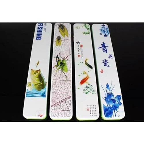 Painted Fishing Float Box Multifunctional Portable Waterproof Storage Case Container For Swivels Fishhook Lure Bait Tool X514G