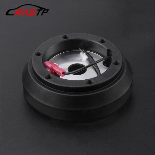 RASTP-Black Racing Steering Wheel Hub Adapter for Mazda Miata RX7 RX8 Genesis RS-QR011