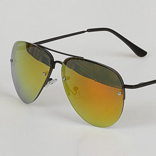 Drop Yellow Glazed Black-Rimmed Sunglasses (7)