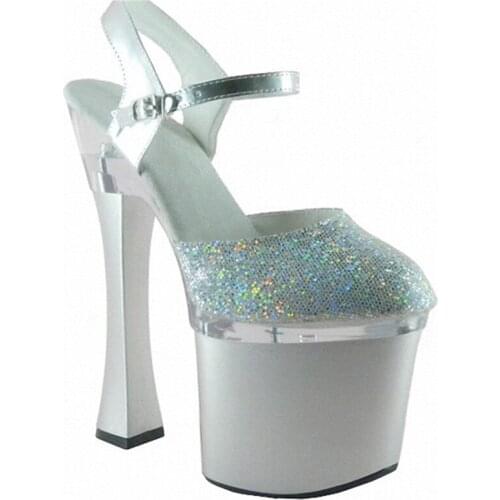 The night club is 18 centimeters unique waterproof platform super high heels, pole dancing shoes art photography Dance Shoes