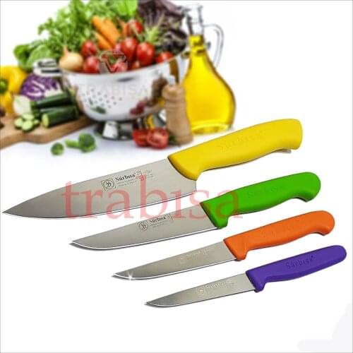SÜRBISA High Quality Stainless Steel Professional Chef Vegetables Meat Fruit Kitchen Knife Made of TURKEY