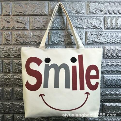 New Arrival Women`S Canvas Casual Tote Printing Panada Shoulder Bags Girls Lady Streetstyle Fashion Bags