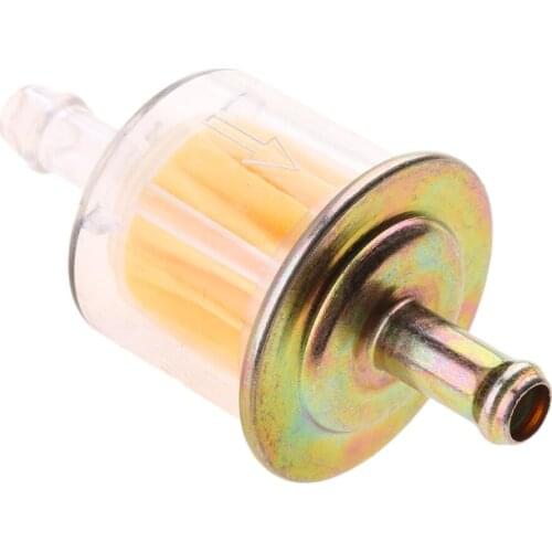 10pcs 7mm Motorcycles Fuel Filter Petrol Diesel Inline Tube For