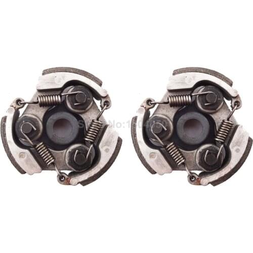 2pcs Aluminum Clutch Pad No Keyway For Chinese 47cc 49cc Pocket Bike Mini Moto Dirt Bikes ATV Quad