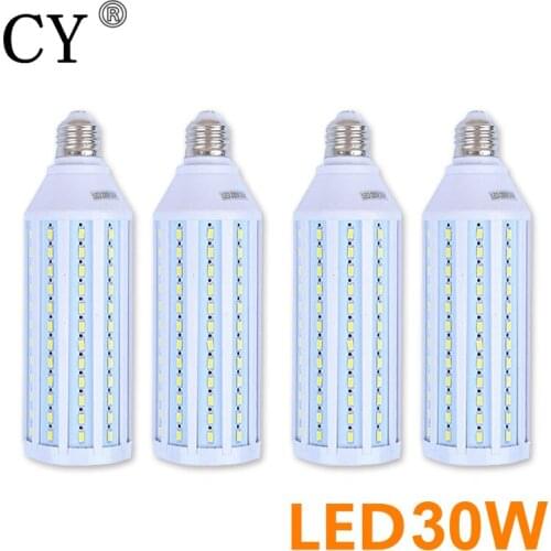 4pcs Photo Studio 30W LED Corn Bulb & Tubes kit 220v E27 5730 SMD Bulb Photographic Lighting