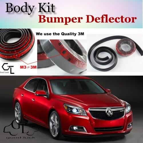 Bumper Lip Deflector Lips For Holden Malibu Front Spoiler Skirt For TopGear Friends to Car Tuning View / Body Kit / Strip