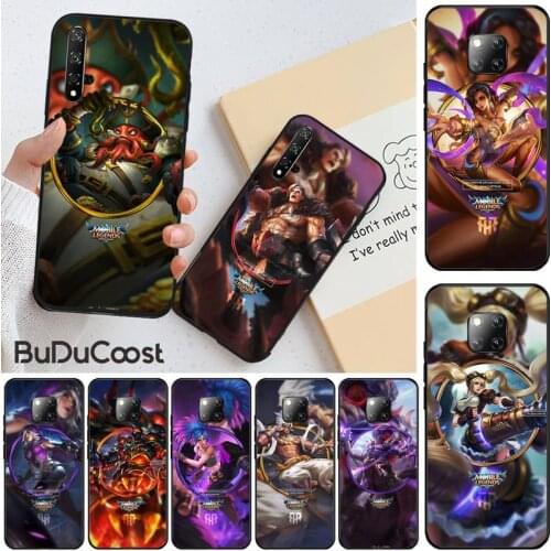 Mobile Legends Phone Case For Huawei Honor 8X 9 10 20 Lite 7A 8A 5A 7C 10i 20i 9X play 8C