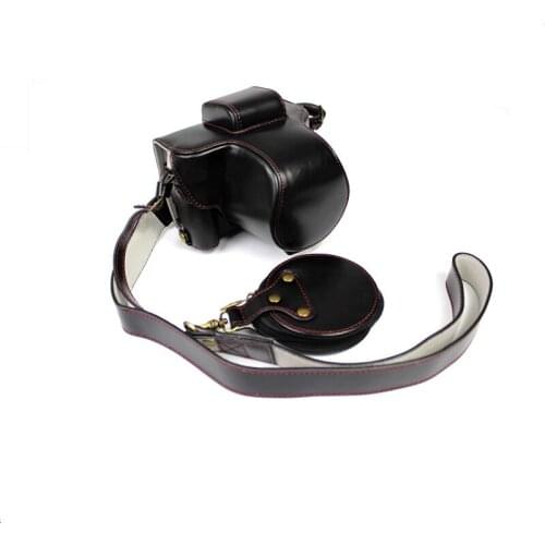 High Qaulity PU Leather Camera Case Full Bag For Fujifilm XT200 Fujifilm x-t200 Camera Bag Cover With Strap 3 color