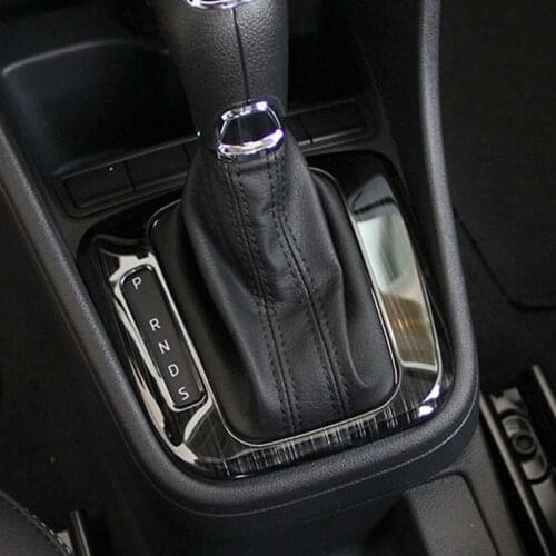 Black item for skoda RAPID 2013-2020 gear panel Window regulator switch panel Handle frame Interior Decorative cover