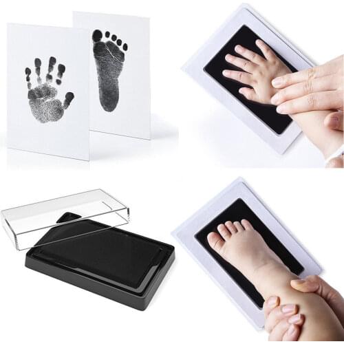 Baby Safe Print Ink Pad Footprint Handprint Kit Keepsake Maker Memories DIY