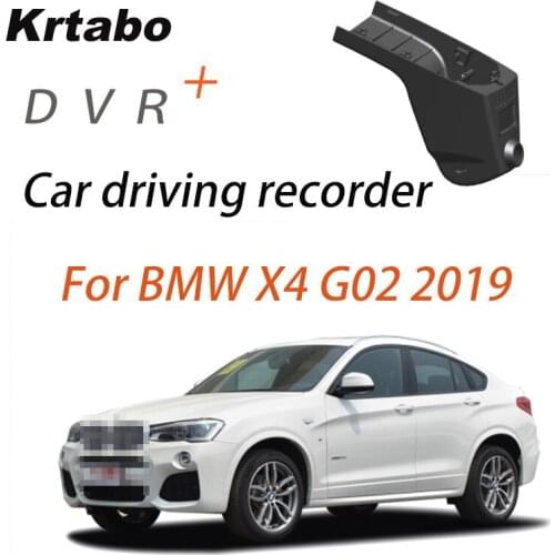For BMW X4 G02 2019 Refitting hidden type wire free high definition night vision Car driving recorder