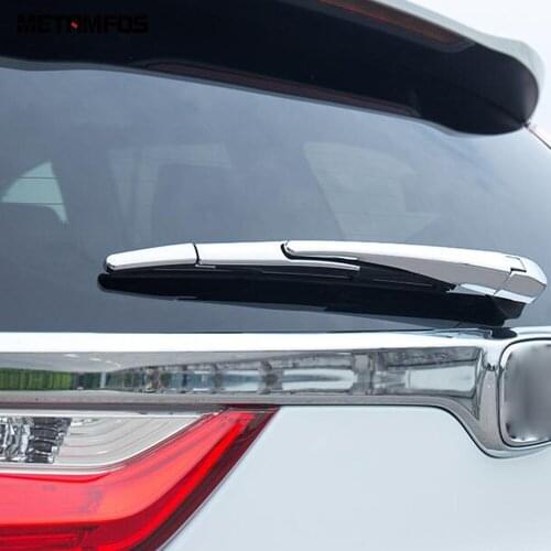 For Honda CR-V CRV 2017 2018 2019 Chrome Rear Window Wiper Cover Trim Windscreen Washer Strip Exterior Accessories Car Styling
