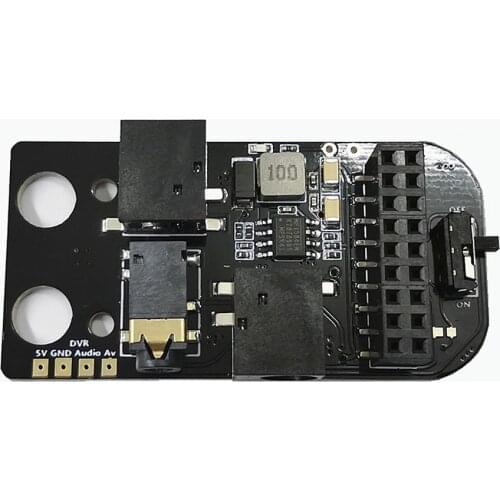 For DJI FPV V2 Flight Glasses External Analog 5.8G RX PORT 2.0 Receiver Module 3.0