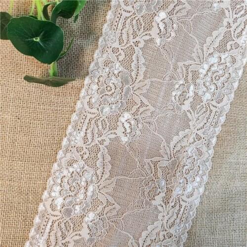 E1792 Width About 17 cm Lace Decoration Fabric DIY Embroidered Sewing Accessories Wedding Dress