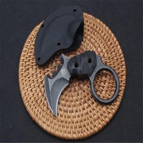 Claw Knife The One Cute Doomsday AUS-8 Vacuum Heat Treatment High Hardness Tactical Camping Hunting Gear Sharp Utility EDC Tool