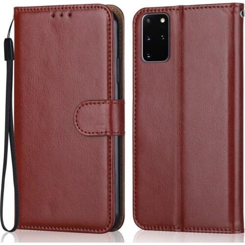 Flip Leather Case on For Samsung Galaxy S20 Case S20+ Wallet Case for On Samsung S20 Plus Back Cover Luxury Phone Bag