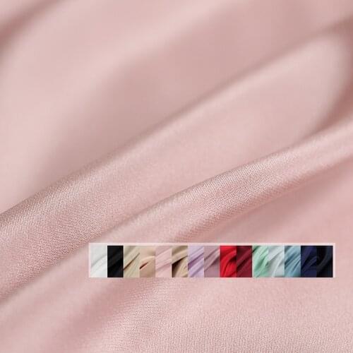 Red Raspberry 30momme Heavy Crepe Silk Fabrics Garment Materials Women Shirt Dress DIY Sewing Cloth Taimor Textile Freeshipping